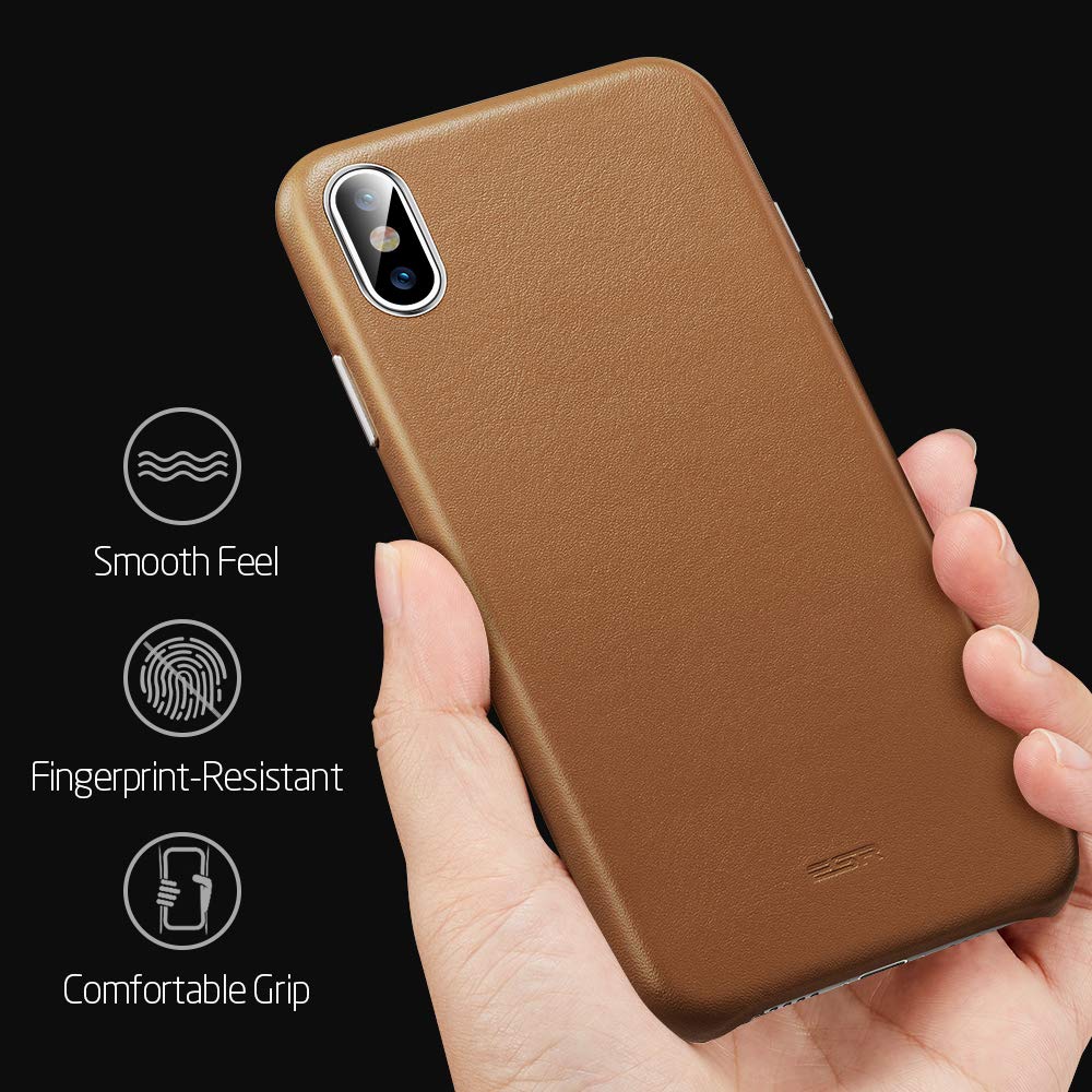 ESR iPhone Xs Max Oxford Leather Brown (X001YVE6CX) STOCK OFFERS ESR ESR iPhone Xs Max Oxford Leather Brown (X001YVE6CX) - Image 9