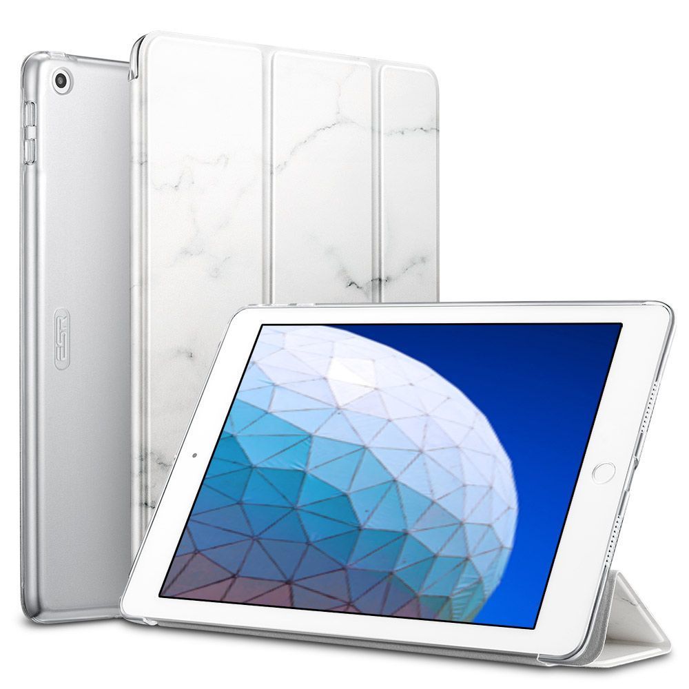 ESR Smart Case Marble White iPad Air 2019 ΘΗΚΕΣ ESR ESR Smart Case Marble White iPad Air 2019