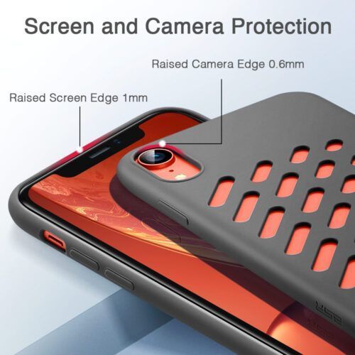 Alternative view of ESR iPhone XR Yippee Color Crocs Grey