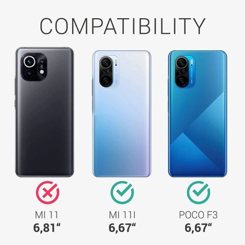 Alternative view of Tempered Glass Protector Xiaomi Poco F3