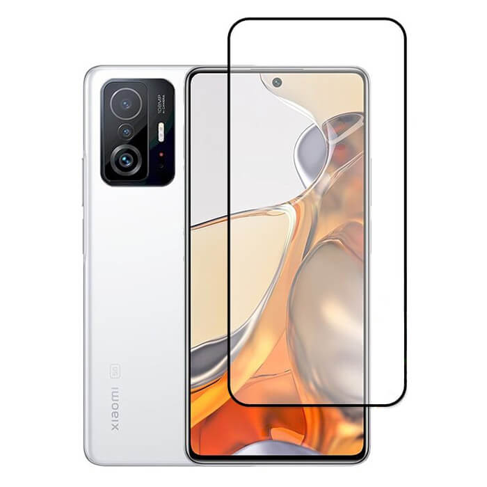 Full Glue Tempered Glass Xiaomi 11T / 11T Pro ΠΡΟΣΤΑΣΙΑ ΟΘΟΝΗΣ OEM Full Glue Tempered Glass Xiaomi 11T / 11T Pro