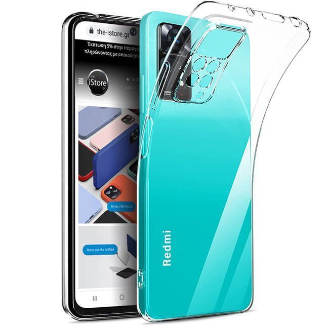 Θήκη Orso Crystal Gel Clear Xiaomi Redmi Note 12 Pro 4G ΘΗΚΕΣ OEM Θήκη Orso Crystal Gel Clear Xiaomi Redmi Note 12 Pro 4G