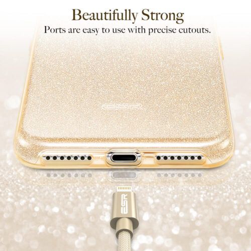 Alternative view of ESR iPhone Xs Max Make Up Series Champagne Gold