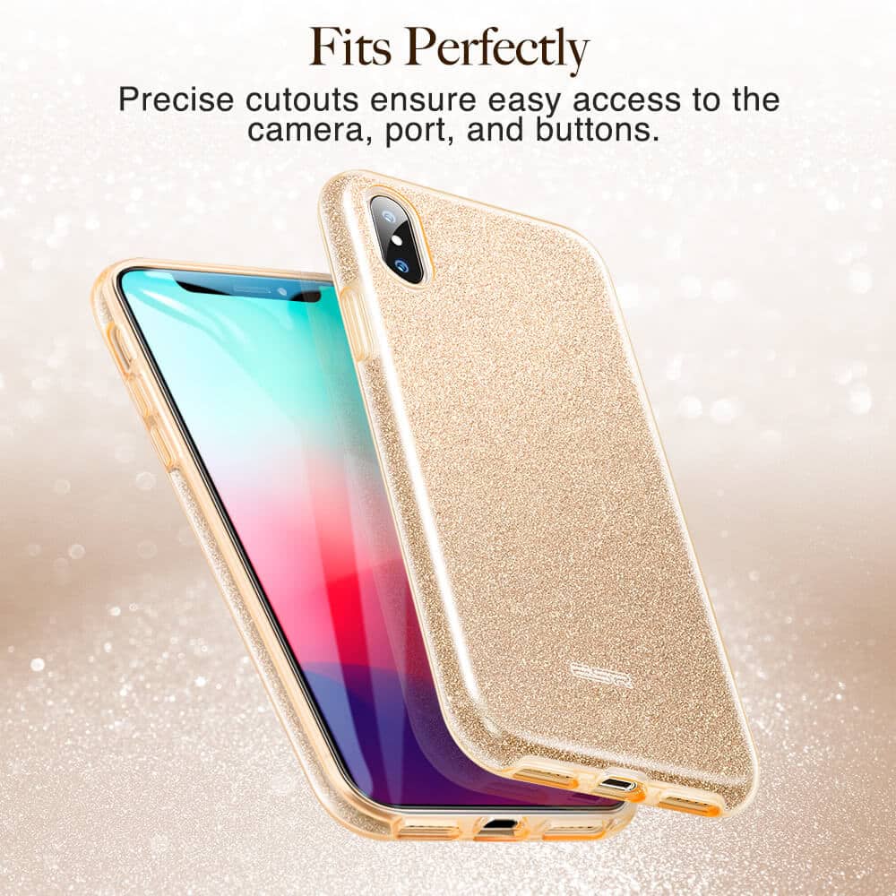 ESR iPhone Xs Max Make Up Series Champagne Gold STOCK OFFERS ESR ESR iPhone Xs Max Make Up Series Champagne Gold - Image 5