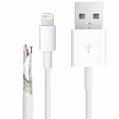 Καλώδιο Φόρτισης Lightning Cable iPhone/iPad 1M OEM APPLE OEM Καλώδιο Φόρτισης Lightning Cable iPhone/iPad 1M OEM - Image 3