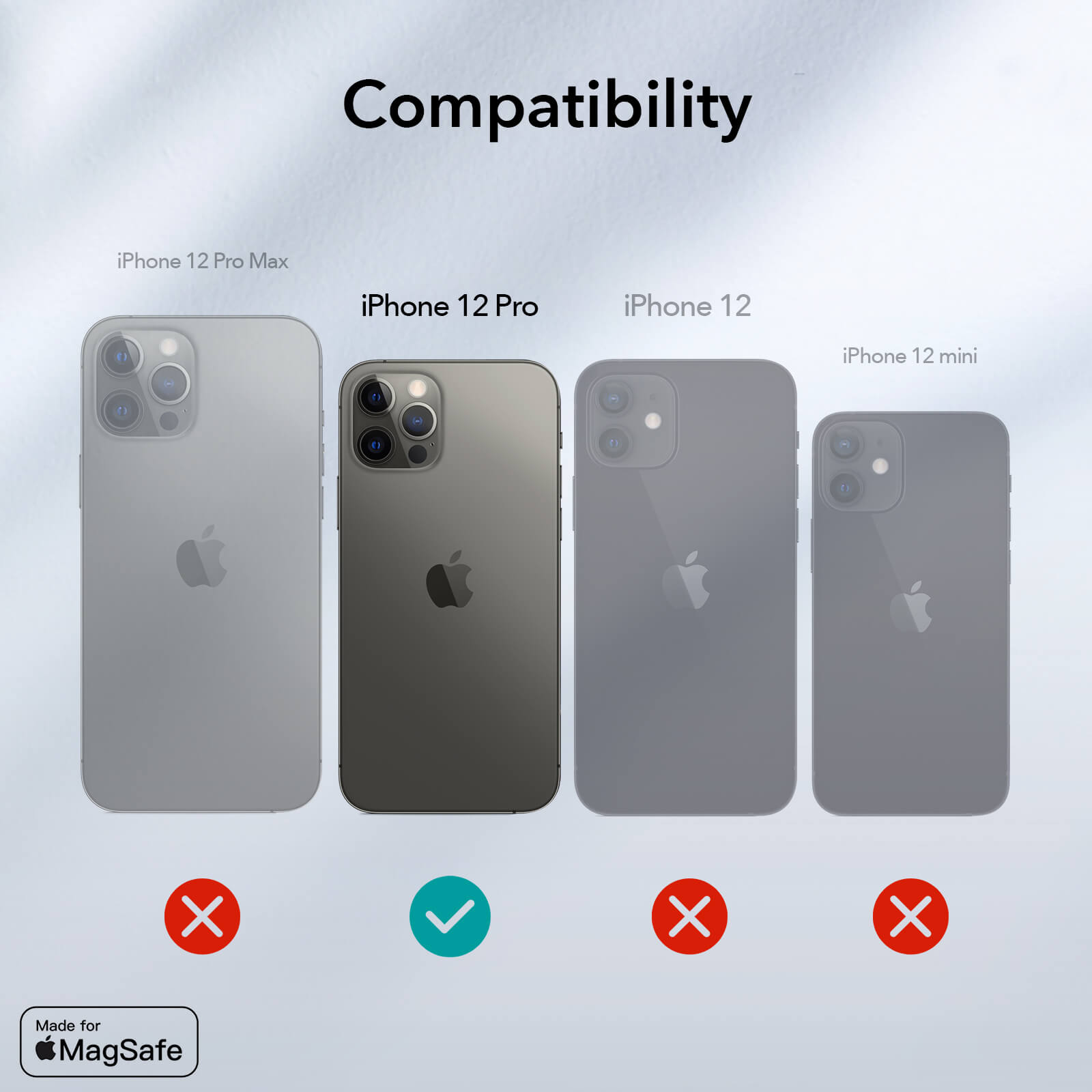 ESR iPhone 12/12 Pro Air Armor Clear Blue (4894240121962) ΘΗΚΕΣ ESR ESR iPhone 12/12 Pro Air Armor Clear Blue (4894240121962) - Image 10