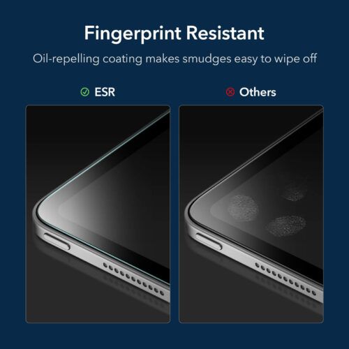 Alternative view of ESR Premium Quality Tempered Glass iPad Pro 12,9 2020/2021/2022 (With Easy Installation Frame)