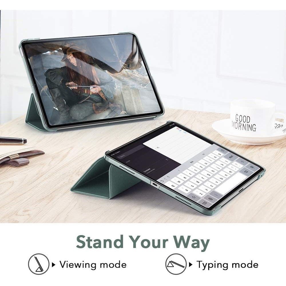 ESR Set Ascend Trifold Case Cactus Green + Tempered Glass iPad Air 4/5 ΘΗΚΕΣ ESR ESR Set Ascend Trifold Case Cactus Green + Tempered Glass iPad Air 4/5 - Image 10