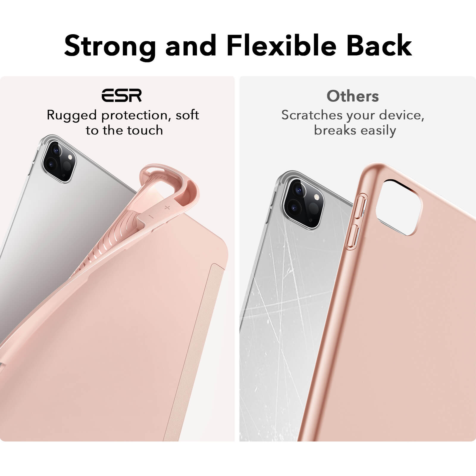 ESR Rebound Pencil Series Rose Gold iPad Pro 11 2021/2022 ΘΗΚΕΣ ESR ESR Rebound Pencil Series Rose Gold iPad Pro 11 2021/2022 - Image 3