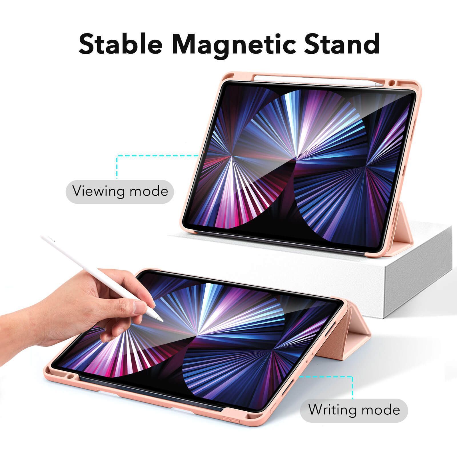 ESR Rebound Pencil Series Rose Gold iPad Pro 11 2021/2022 ΘΗΚΕΣ ESR ESR Rebound Pencil Series Rose Gold iPad Pro 11 2021/2022 - Image 5