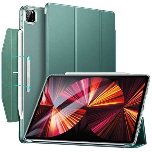 ESR Ascend Trifold with Clasp Forest Green iPad Pro 12,9 2021/2022 ΘΗΚΕΣ ESR ESR Ascend Trifold with Clasp Forest Green iPad Pro 12,9 2021/2022