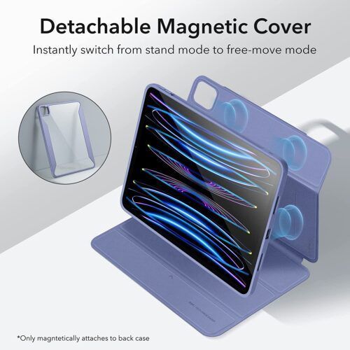Alternative view of ESR Rebound Hybrid 360 Case Lavender iPad Pro 11 2022/2021
