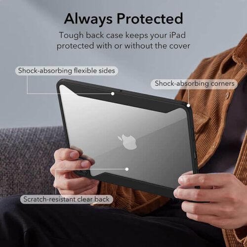 Alternative view of ESR Rebound Hybrid 360 Case Black iPad Pro 12,9 2022/2021