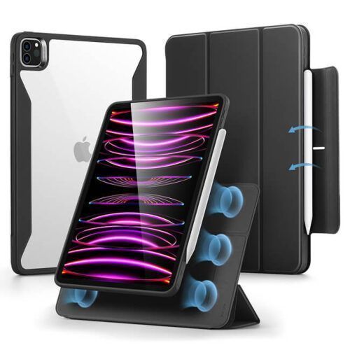 ESR Rebound Hybrid 360 Case Black iPad Pro 12,9 2022/2021 ΘΗΚΕΣ ESR ESR Rebound Hybrid 360 Case Black iPad Pro 12,9 2022/2021