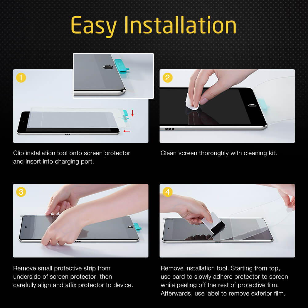 ESR Screen Protector Paper Feel iPad Mini 4/5 (With Easy Installation Frame) ΠΡΟΣΤΑΣΙΑ ΟΘΟΝΗΣ ESR ESR Screen Protector Paper Feel iPad Mini 4/5 (With Easy Installation Frame) - Image 8