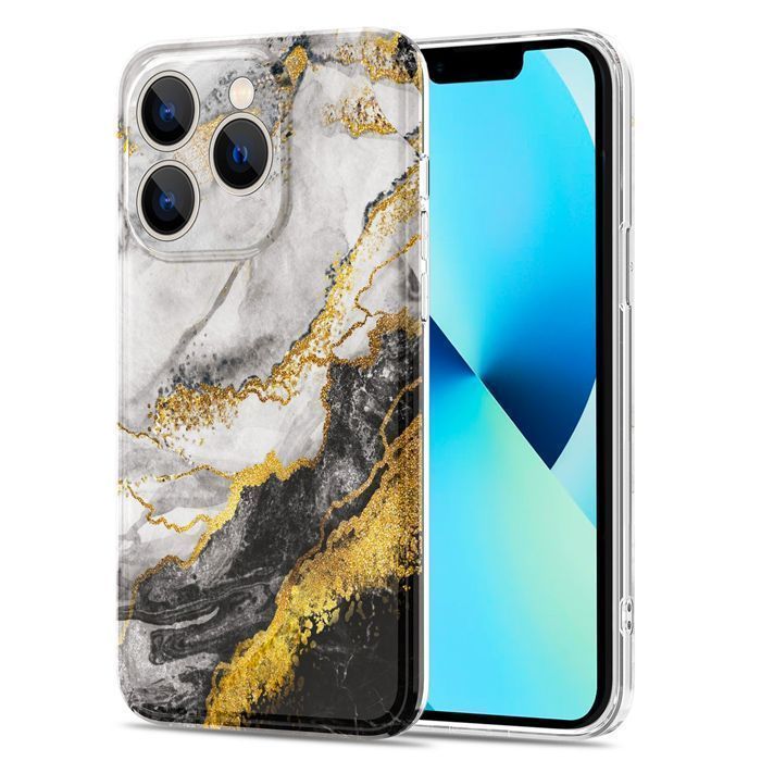 iPhone 13 Pro Soft Case Marble Stone ΘΗΚΕΣ OEM iPhone 13 Pro Soft Case Marble Stone