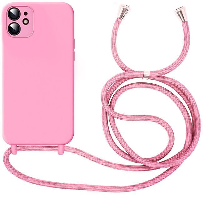 Θήκη Orso Cloud Κορδόνι Pink iPhone 11 STOCK OFFERS OEM Θήκη Orso Cloud Κορδόνι Pink iPhone 11