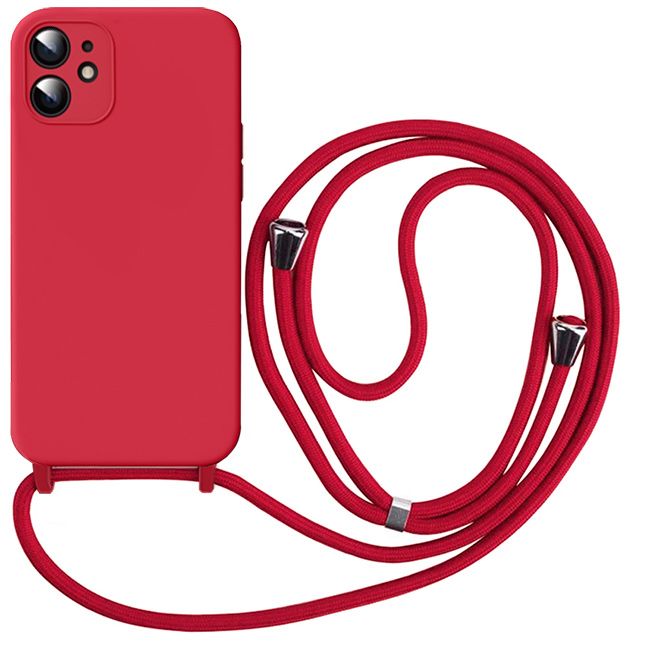 Θήκη Orso Cloud Κορδόνι Red iPhone 11 STOCK OFFERS OEM Θήκη Orso Cloud Κορδόνι Red iPhone 11