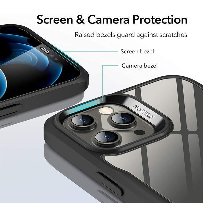 ESR iPhone 12/12 Pro Sidekick Armor Case Clear Black ΘΗΚΕΣ ESR ESR iPhone 12/12 Pro Sidekick Armor Case Clear Black - Image 5