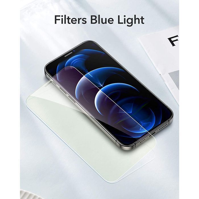 (2-Pack) ESR Anti Blue Light Tempered Glass iPhone 11 Pro Max/Xs Max ΠΡΟΣΤΑΣΙΑ ΟΘΟΝΗΣ ESR (2-Pack) ESR Anti Blue Light Tempered Glass iPhone 11 Pro Max/Xs Max - Image 3