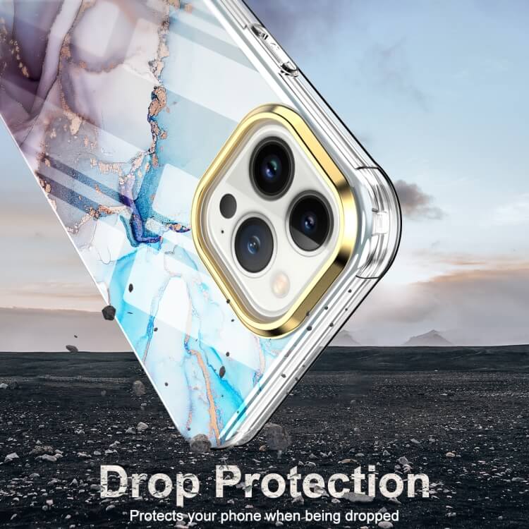 iPhone 13 Pro Max Full Body 360 Case Marble Luxury Blue ΘΗΚΕΣ OEM iPhone 13 Pro Max Full Body 360 Case Marble Luxury Blue - Image 11