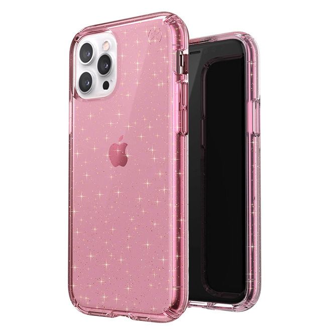 Speck iPhone 13 Pro Max Presidio Perfect Glitter Pink Case ΘΗΚΕΣ Speck Speck iPhone 13 Pro Max Presidio Perfect Glitter Pink Case