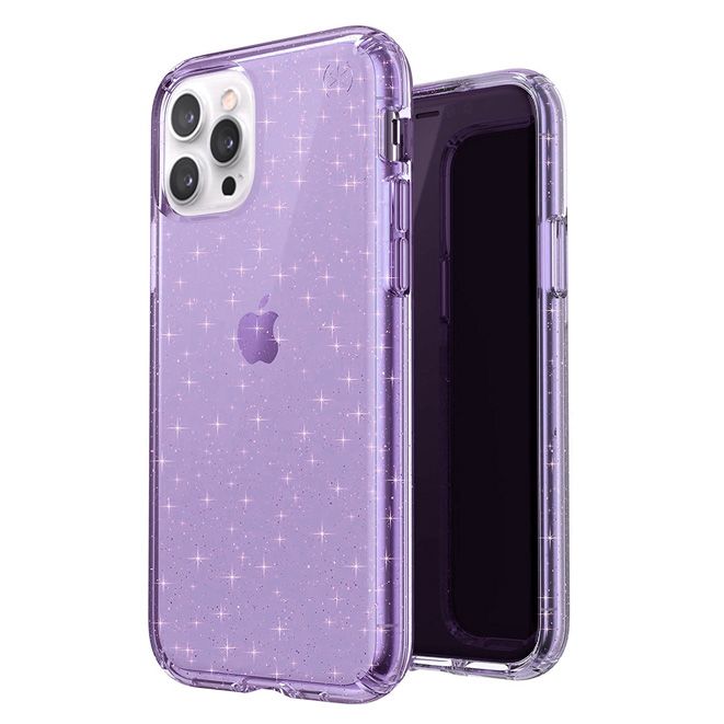 Speck iPhone 13 Pro Presidio Perfect Glitter Purple Case ΘΗΚΕΣ Speck Speck iPhone 13 Pro Presidio Perfect Glitter Purple Case