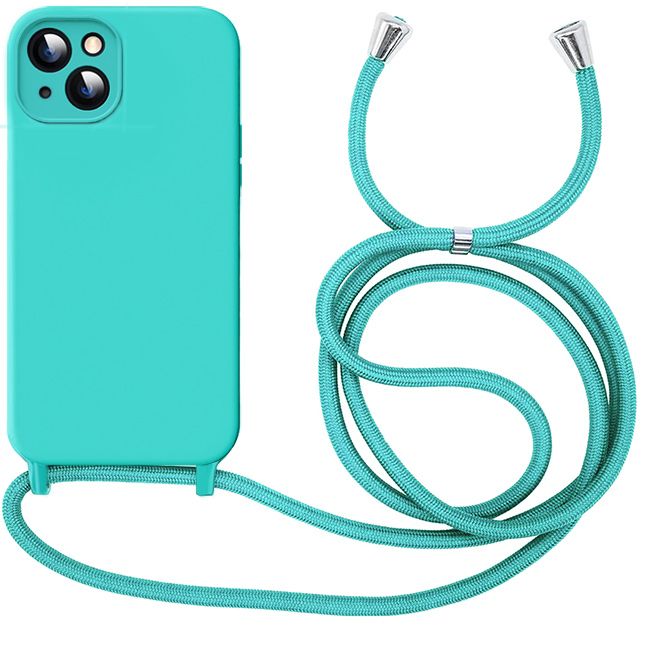 Θήκη Orso Cloud Κορδόνι Tiffany iPhone 14 ΘΗΚΕΣ OEM Θήκη Orso Cloud Κορδόνι Tiffany iPhone 14