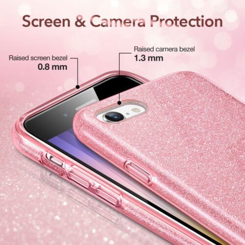 Alternative view of ESR iPhone 7/8/SE Make Up Series Rose Gold