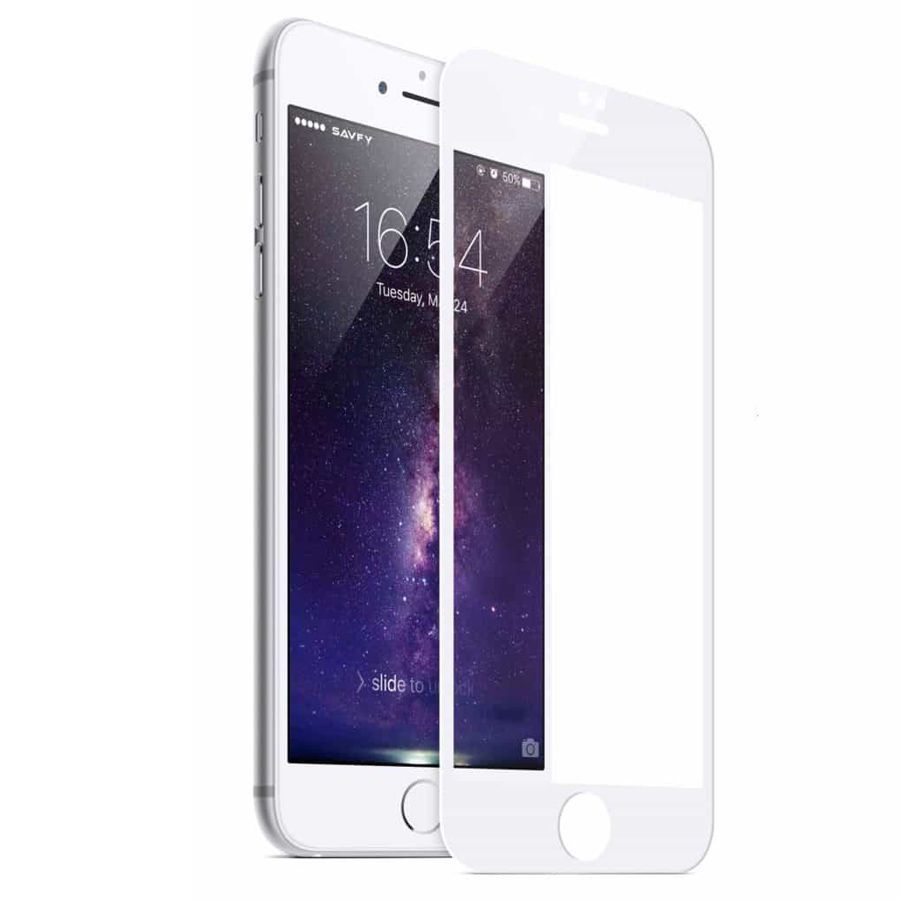 Tempered Glass Full Screen Protector iPhone 7 Plus/8 Plus White ΠΡΟΣΤΑΣΙΑ ΟΘΟΝΗΣ OEM Tempered Glass Full Screen Protector iPhone 7 Plus/8 Plus White