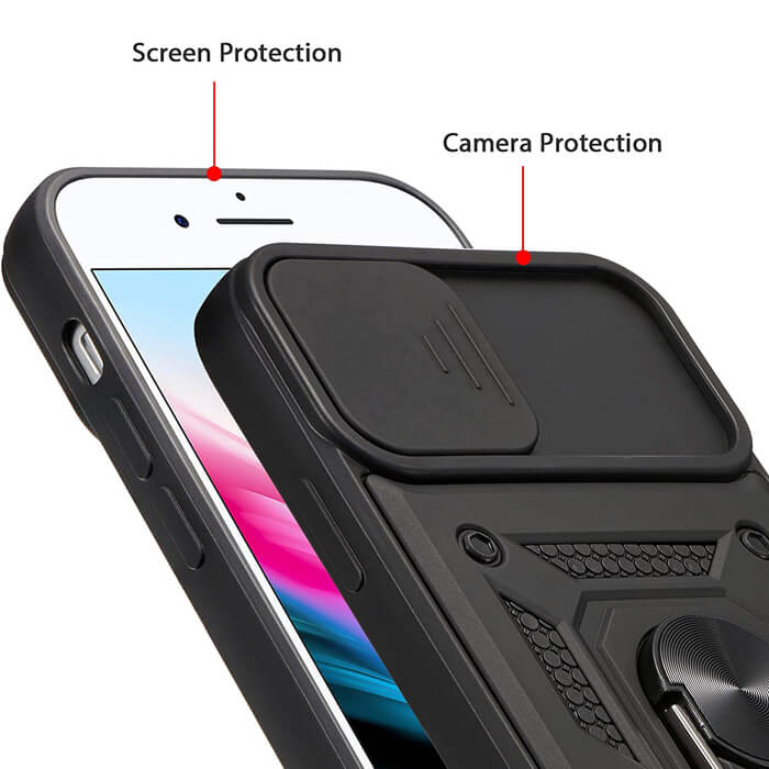 Combo Kickstand Slide Camera Case Red Samsung Galaxy A33 5G ΘΗΚΕΣ OEM Combo Kickstand Slide Camera Case Red Samsung Galaxy A33 5G - Image 13
