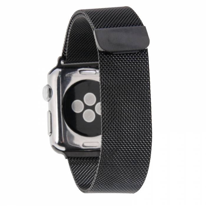 Milanese Loop Black για Apple Watch 38/40/41/42mm Series 10 2024 APPLE WATCH OEM Milanese Loop Black για Apple Watch 38/40/41/42mm Series 10 2024 - Image 4