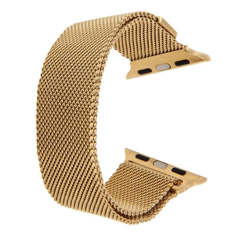 Milanese Loop Gold για Apple Watch 44/45/46/49mm APPLE WATCH Kakapi Milanese Loop Gold για Apple Watch 44/45/46/49mm - Image 2