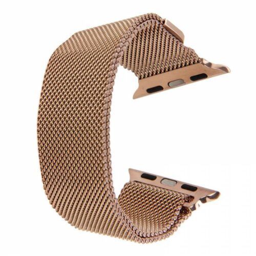 Alternative view of OEM Milanese Loop Rose Gold για Apple Watch 38/40/41/42mm Series 10 2024