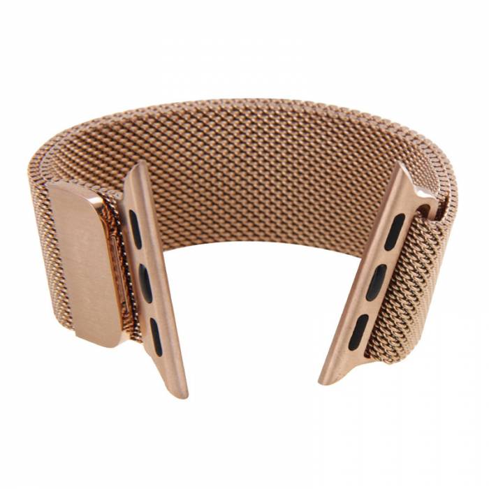 OEM Milanese Loop Rose Gold για Apple Watch 38/40/41/42mm Series 10 2024 APPLE WATCH OEM OEM Milanese Loop Rose Gold για Apple Watch 38/40/41/42mm Series 10 2024 - Image 3
