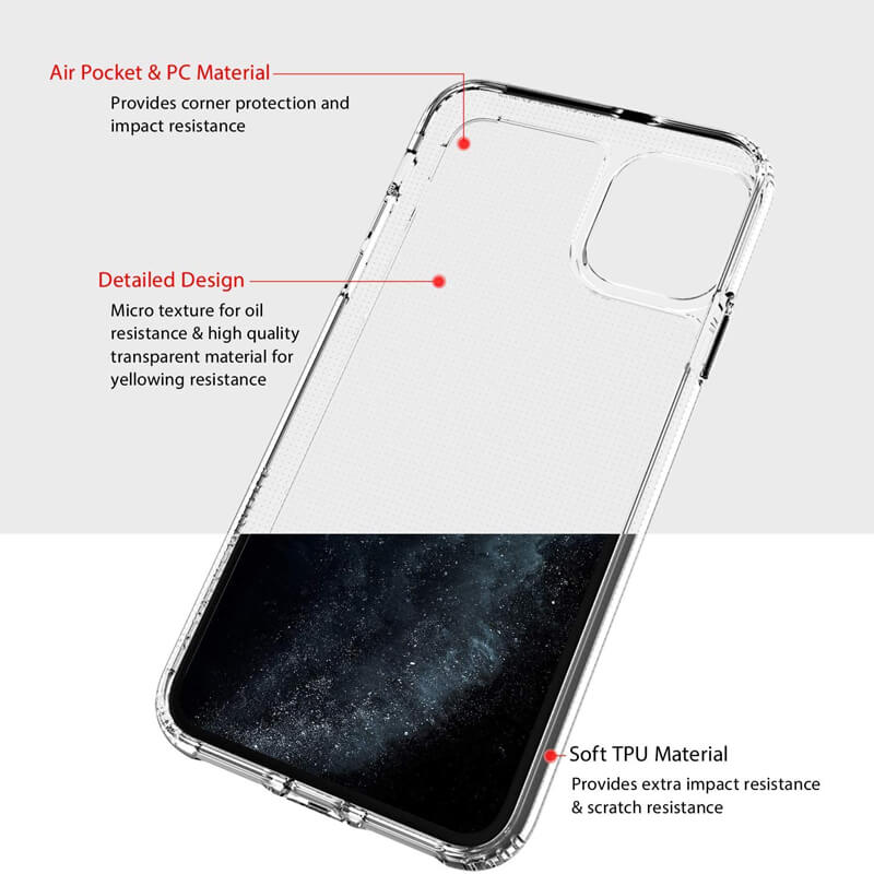 Patchworks Lumina Case Clear Black iPhone 13 Pro ΘΗΚΕΣ PATCHWORKS Patchworks Lumina Case Clear Black iPhone 13 Pro - Image 10