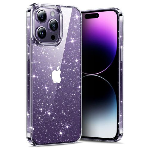 Orso iPhone 14 Pro Perfect Glitter Clear Case ΘΗΚΕΣ OEM Orso iPhone 14 Pro Perfect Glitter Clear Case
