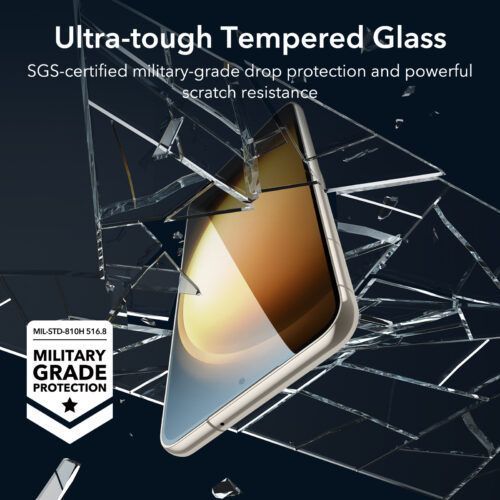 Alternative view of ESR Tempered Glass Samsung Galaxy S23 (With Easy Installation Frame)