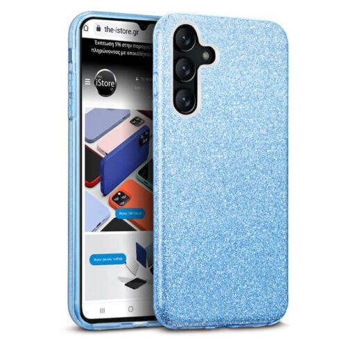 Θήκη Hybrid Strass Blue Samsung Galaxy A56
