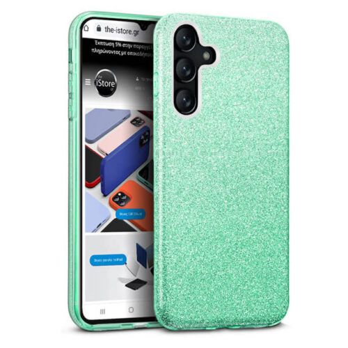 Θήκη Hybrid Strass Green Samsung Galaxy A56