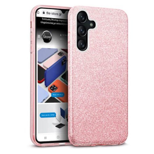 Θήκη Hybrid Strass Pink Samsung Galaxy A56