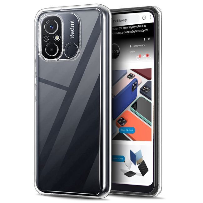 Orso Crystal Gel Case Xiaomi Redmi 12C ΘΗΚΕΣ OEM Orso Crystal Gel Case Xiaomi Redmi 12C