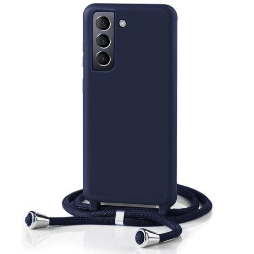 Θήκη Orso Soft TPU Κορδόνι Dark Blue Samsung Galaxy A14 4G/5G