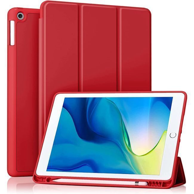 Θήκη Soft TPU Flexible Pencil Holder Red iPad Air 3 2019 ΘΗΚΕΣ Orso Θήκη Soft TPU Flexible Pencil Holder Red iPad Air 3 2019