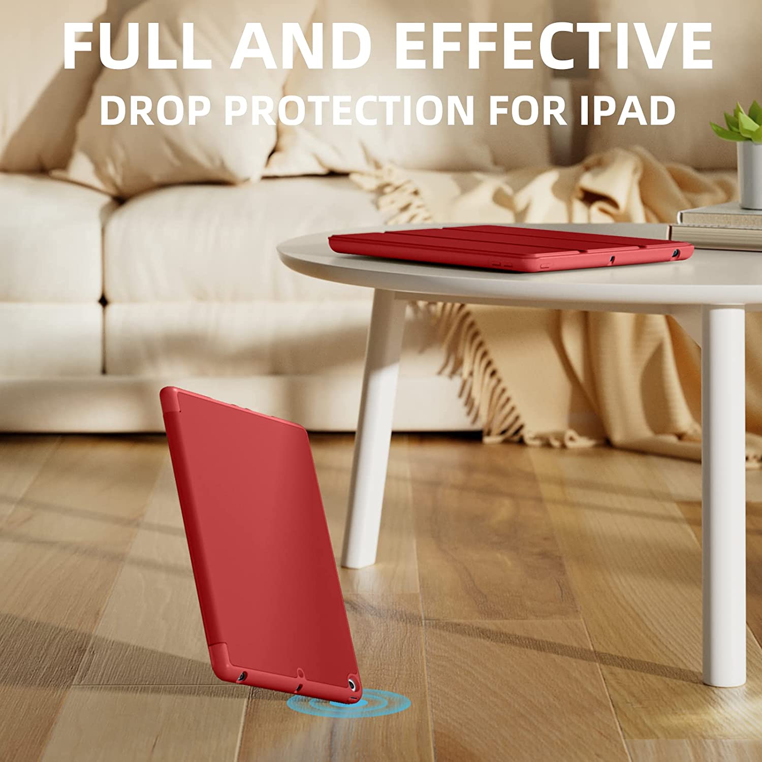 Θήκη Soft TPU Flexible Pencil Holder Red iPad Air 3 2019 ΘΗΚΕΣ Orso Θήκη Soft TPU Flexible Pencil Holder Red iPad Air 3 2019 - Image 3