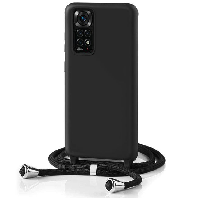 Θήκη Orso Soft TPU Κορδόνι Black Xiaomi Redmi Note 12 Pro 4G ΘΗΚΕΣ OEM Θήκη Orso Soft TPU Κορδόνι Black Xiaomi Redmi Note 12 Pro 4G