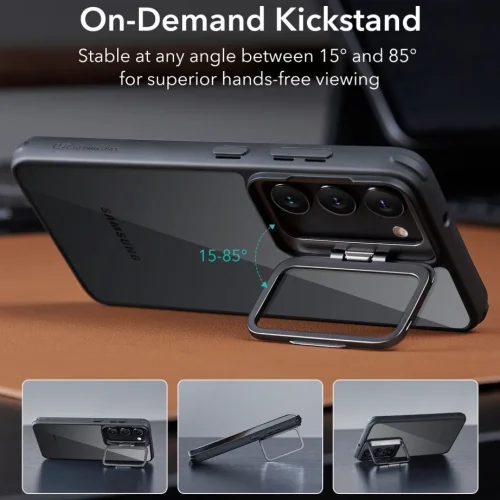 Alternative view of ESR Θήκη Samsung Galaxy S23 Plus Classic Kickstand Clear Black