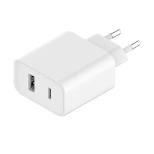 Xiaomi Mi 33W Wall Charger 1xUSB-C 1xUSB-A White
