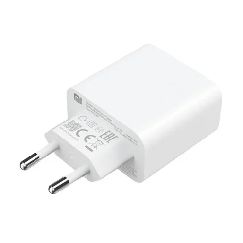 Alternative view of Xiaomi Mi 33W Wall Charger 1xUSB-C 1xUSB-A White