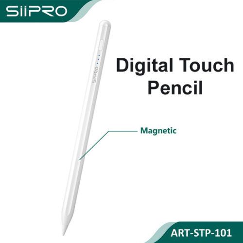 Siipro Digital Touch iPad Pencil with Magnetic Attachment White (STP-101) GADGETS SIIPRO Siipro Digital Touch iPad Pencil with Magnetic Attachment White (STP-101)